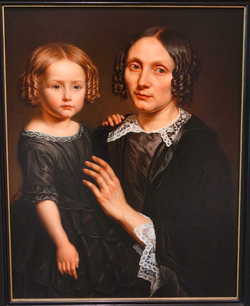 File:Moeder Elisabeth Génie met dochter Flore.jpg